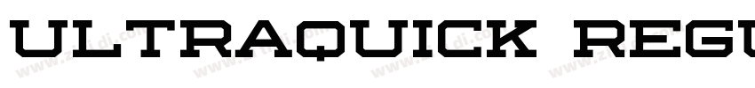 Ultraquick Regular字体转换